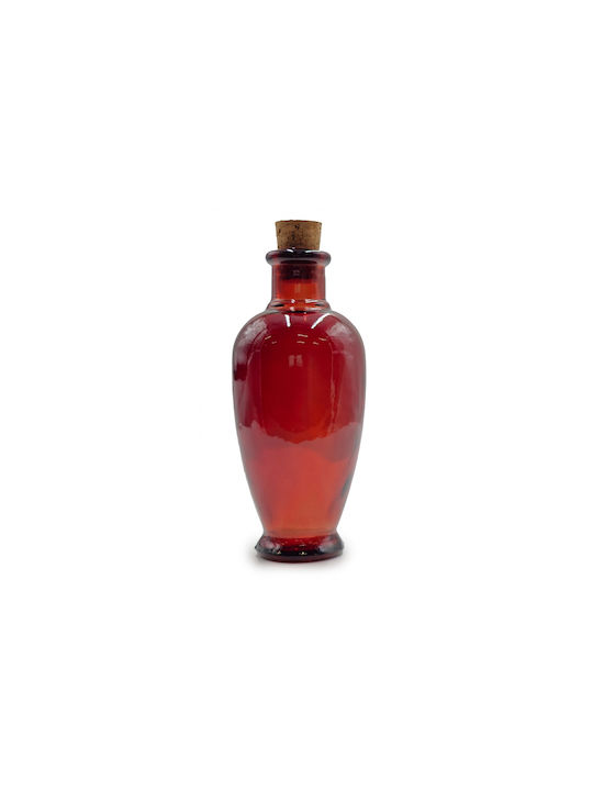Glass Drops Μπουκάλι Νερού Γυάλινο με Φελλό 250ml