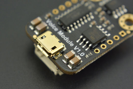 DFRobot Uart Mp3 Voice Module With 8mb Flash Memory DFR0534