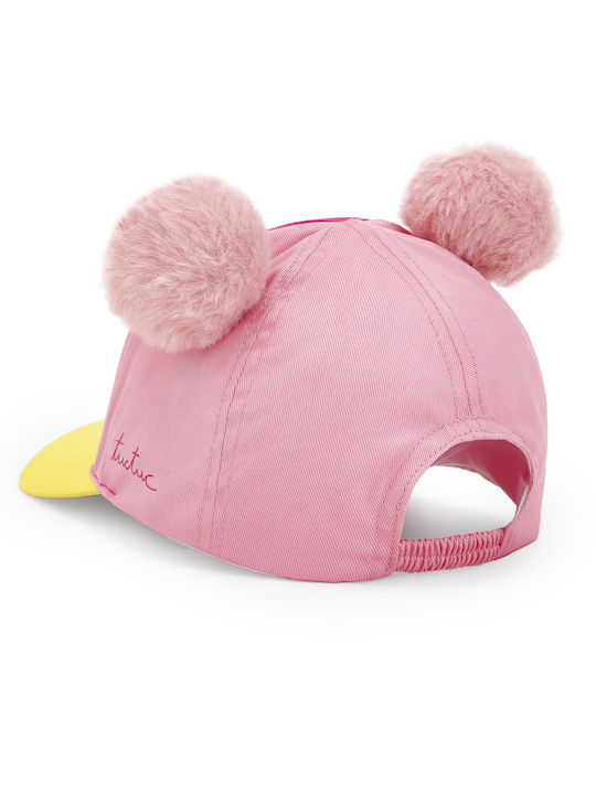 Tuc Tuc Kids' Hat Jockey Fabric Pink