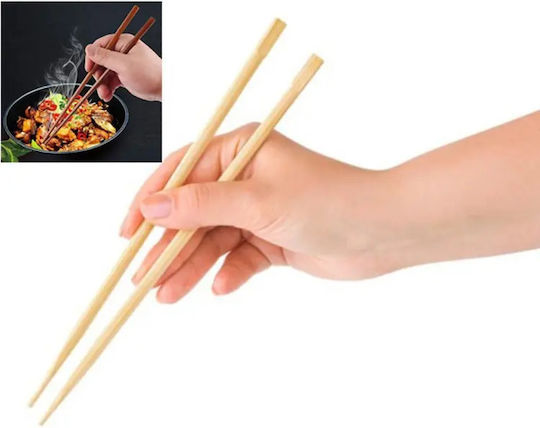 Oriental Express Chopsticks Μπαμπού Καφέ 8τμχ(ζεύγη)