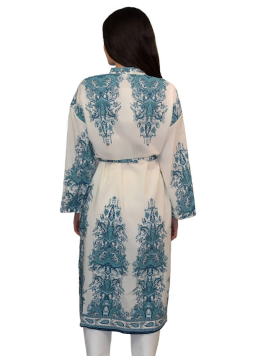 Morena Spain Damen Kimono Grün