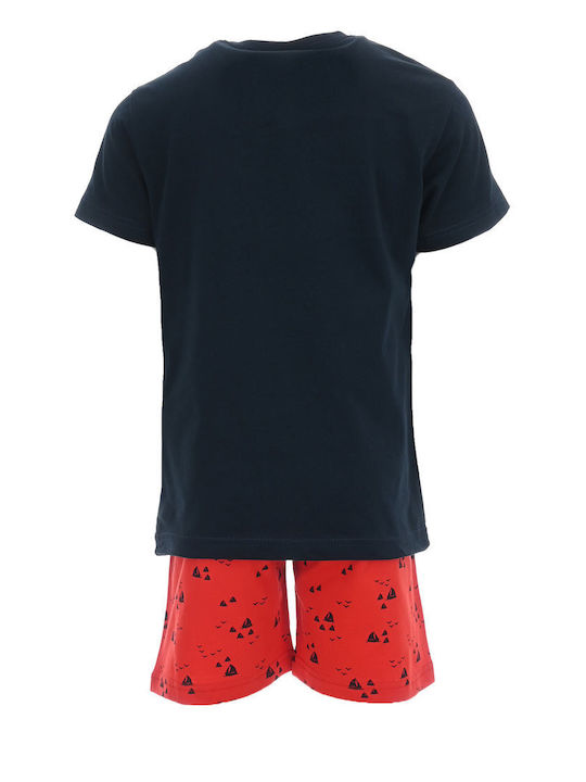 Joyce Kids Set with Shorts Summer 2pcs Marlene-red