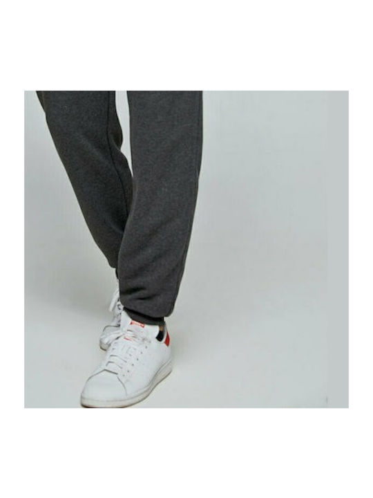 Primowear Eco Men's Sweatpants with Rubber Anthracite