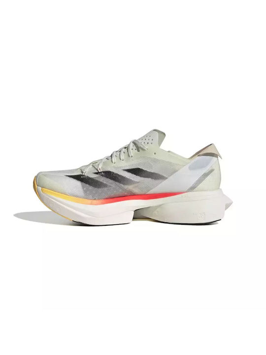 Adidas Adizero Adios Pro 3 Sport Shoes Running Yellow Flare / White / Solar Red