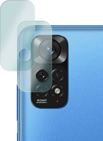 Erbord Camera Lens Glass Transparent for Xiaomi Redmi Note 11
