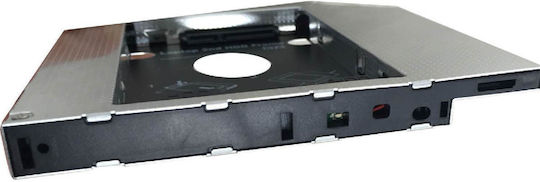 Makki 9.5mm Sata3 With Led/switch Caddy Schwarz (MAKKI-CADDY-95-LS)