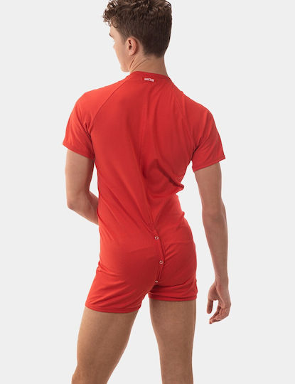 Barcode Berlin Sexy Ανδρικό Body Κόκκινο