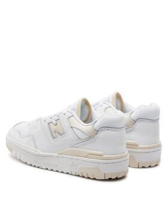 New Balance 550 Γυναικεία Sneakers Λευκά