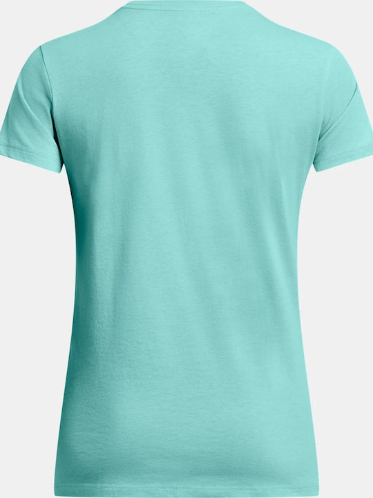 Live Sportstyle Graphic Ssc Women's Athletic Blouse Short Sleeve Turquoise