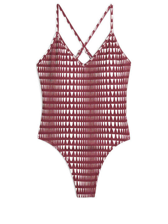 Bodysuit pentru femei Roșu