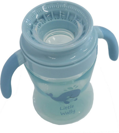 Bo Jungle Παιδικό Ποτηράκι από Σιλικόνη Μπλε 240ml