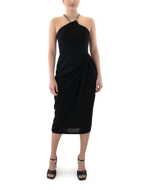 Ralph Lauren Maxi Kleid Schwarz