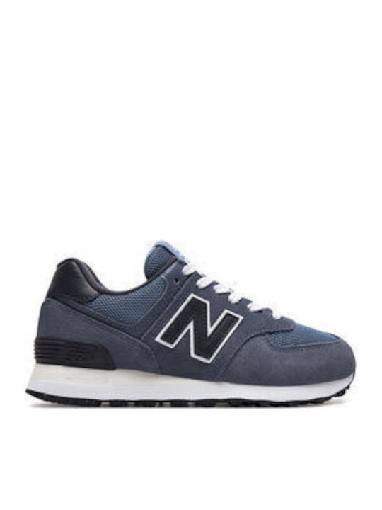 574 Мъжки Плоски Маратонки Athletic Grey