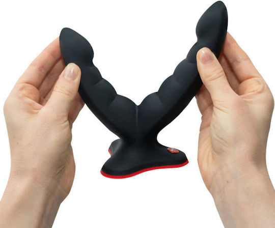 Fun Factory Doppeldildo Mit Saugnapf Schwarz 12.3cm