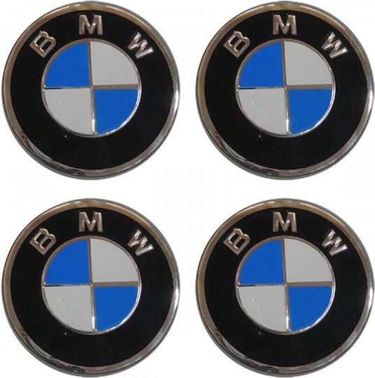 Autoemblem Aufkleber 5.5 x 5.5cm für Autoreifen 4Stück