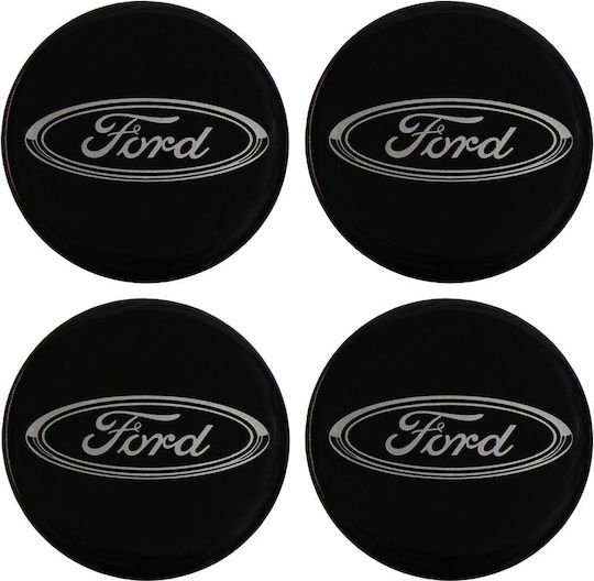 Autoemblem Aufkleber 5.5 x 5.5cm für Autoreifen 4Stück