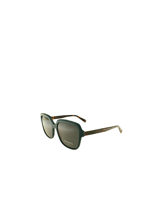 Morel Women's Sunglasses with Green Plastic Frame and Green Lens MOREL TAHITI 3 VP07