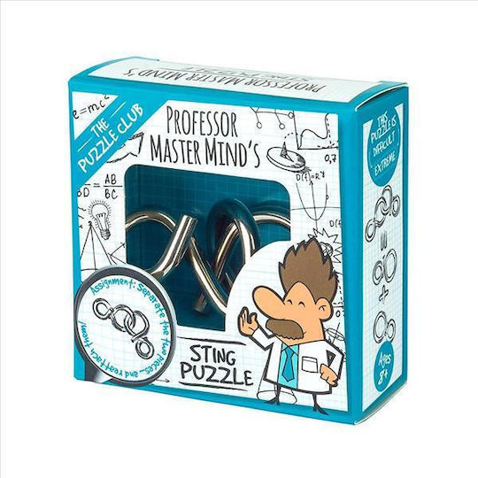 Professor Puzzle Mini Puzzling Metal Puzzle The Mini Puzzling Professor For 5+ Years MBZ16 (Various Designs) 1 Piece