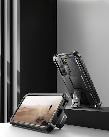 Dexnor 360 Full Cover Μαύρο (Galaxy S22 5G)