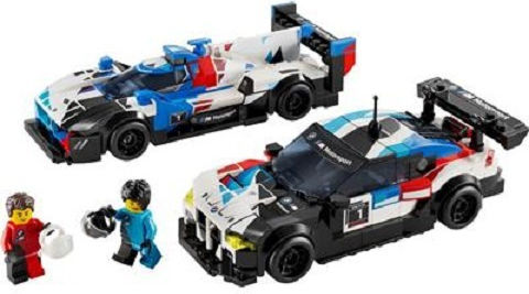 LEGO Speed Champions Bmw M4 Gt3 + Bmw M Hybrid за 9+ Години