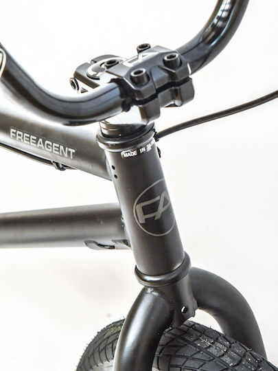 Free Agent Novus 20" 2024 Matte Black Колело BMX