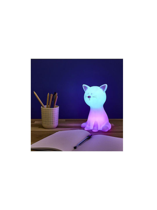 Lumini LED Lampă decorativă pentru copii Alb 9.5x10.5x19εκ.
