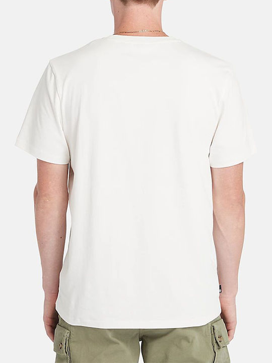 Timberland Herren T-Shirt Kurzarm White