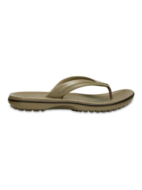 Crocs Men's Flip Flops Khaki