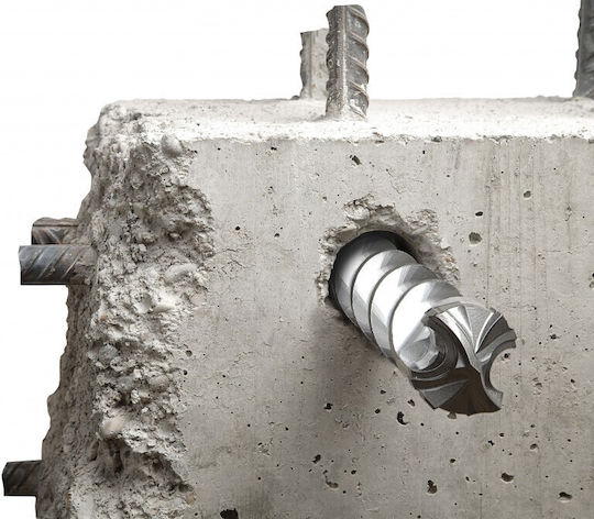 Diager Sds Booster Burghiu Cu 6 & 4 margini de tăiere și 6 stabilizatori cu Tija SDS Max pentru Materiale de construcție 22x540mm