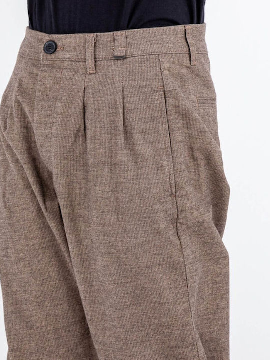 Firenze Ford Pantaloni Elastic Bej