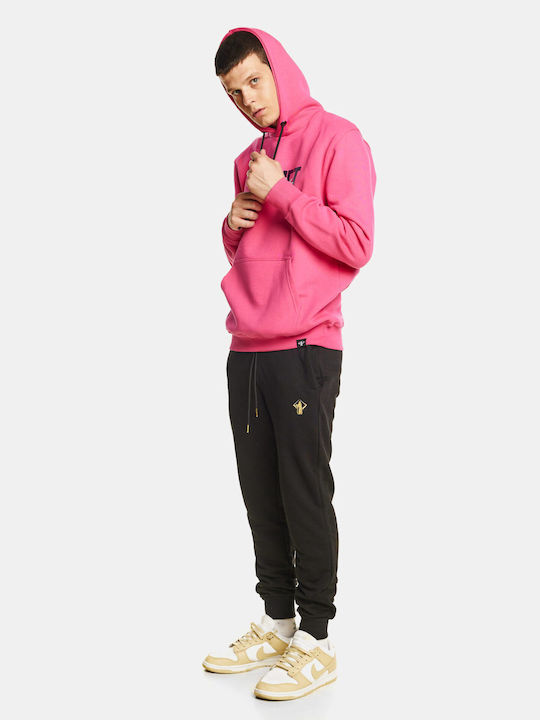 Prophet SKG Men's Sweatshirt with Hood Fuchsia