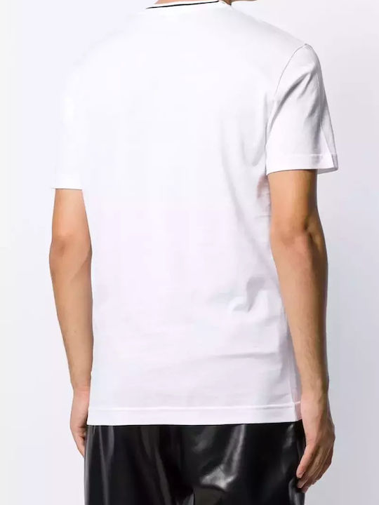Dolce & Gabbana Ανδρικό T-shirt Κοντομάνικο Λευκό