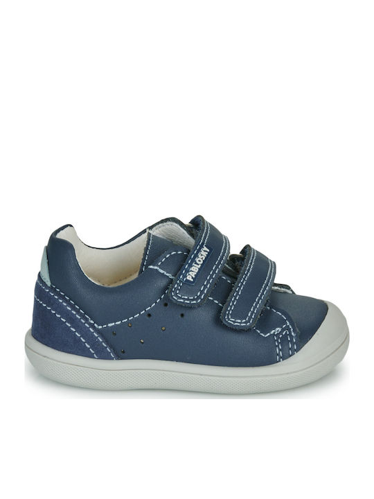 Παιδικά Sneakers με Σκρατς Μπλε