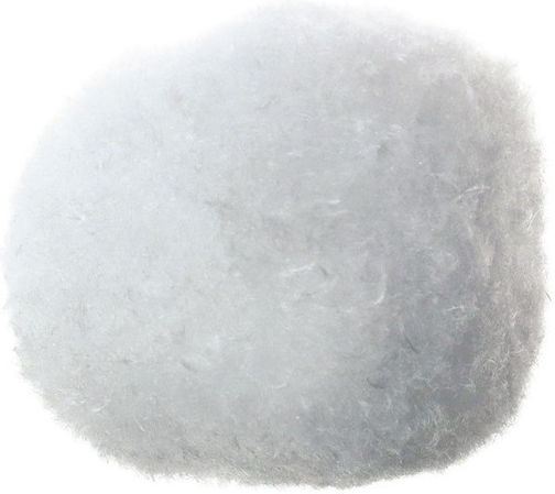 Titanum Pom Pom Craft White with Diameter 50mm Set of 12pcs