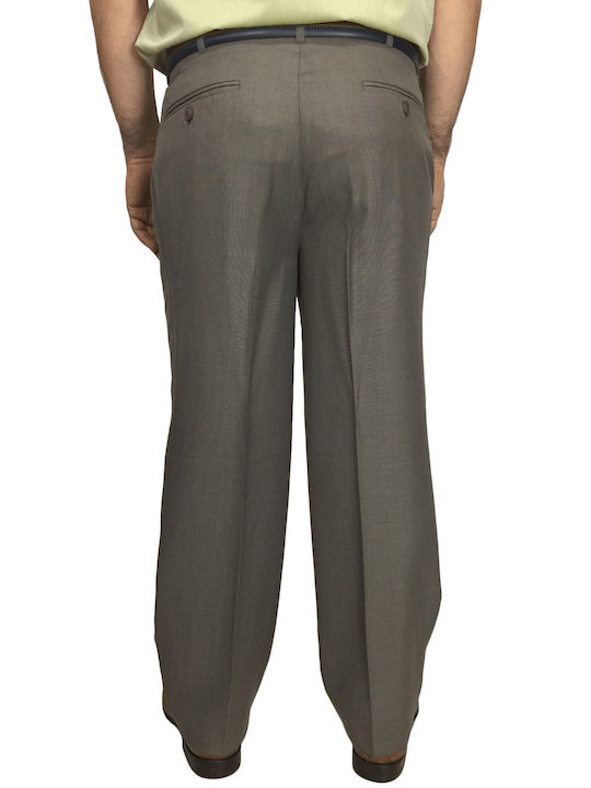 Tip Top Tailors Men's Trousers Beige