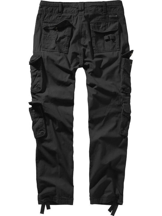 Trousers Cargo in Slim Fit Black