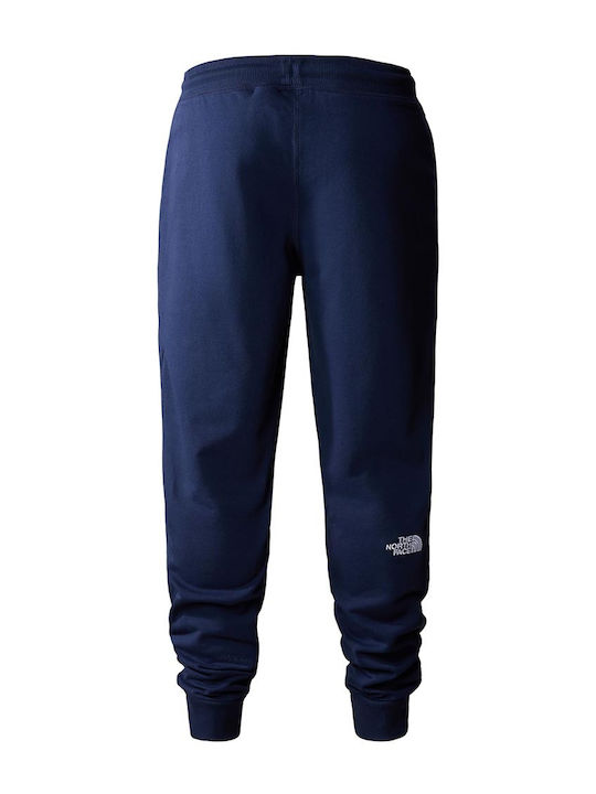 Sweatpants with Elastic Dark Blue