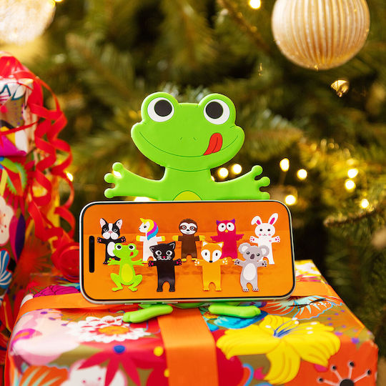 Pylones Frog2 Desk Stand for Mobile in Green color