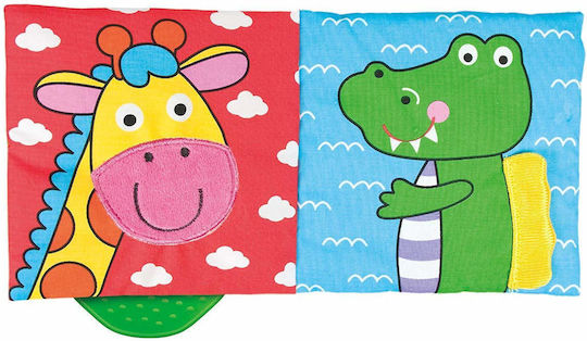 Galt Toys Carte de Activități Jungle din Țesătură cu Lumină și Sunete pentru 0++ Luni
