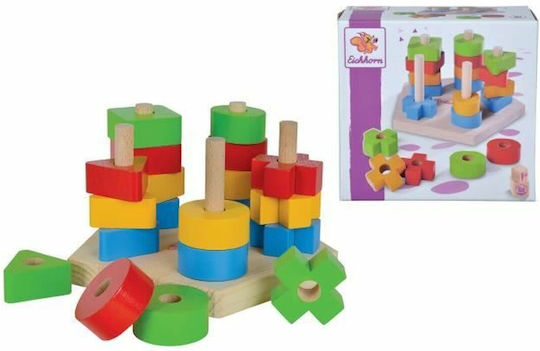 Eichhorn Играчка за сортиране на форми от дърво за 12++ месеца