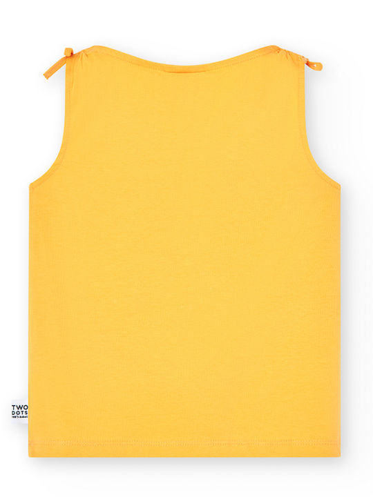 Boboli Kids Blouse Sleeveless Yellow