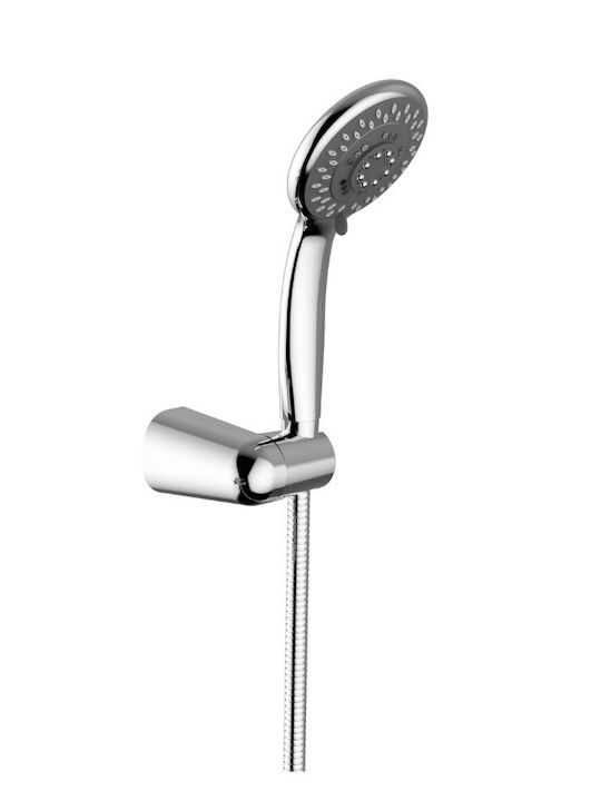 Ottone Meloda Vera Αναμεικτική Μπαταρία Μπανιέρας Πλήρες Σετ Ασημί