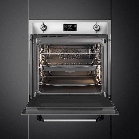 Smeg Φούρνος άνω Πάγκου 68lt Π59.7εκ. Inox