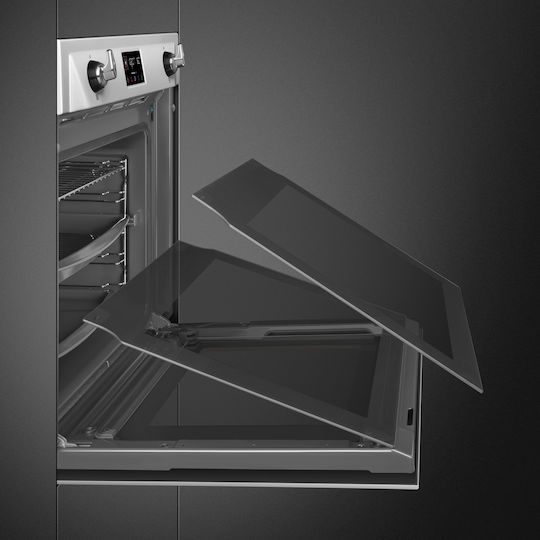 Smeg Φούρνος άνω Πάγκου 68lt Π59.7εκ. Inox