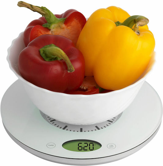 TFA Digital Kitchen Scale Up To 3kg White