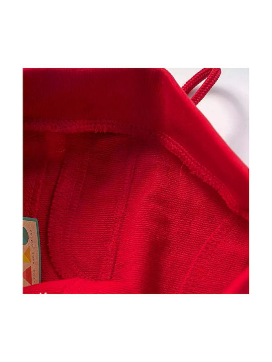 Παιδικό Σορτς/Βερμούδα Υφασμάτινο Κόκκινο