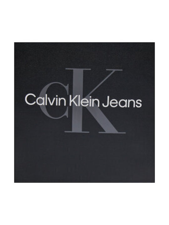 Calvin Klein Monogram Soft Ανδρική Τσάντα Ώμου / Χιαστί Μαύρη