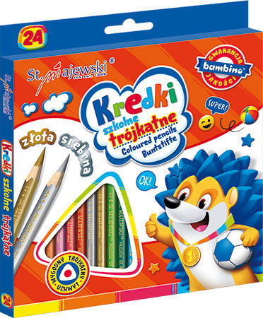 St. Majewski Farbstift-Set 24Stück Packung von 1 Verpackungen