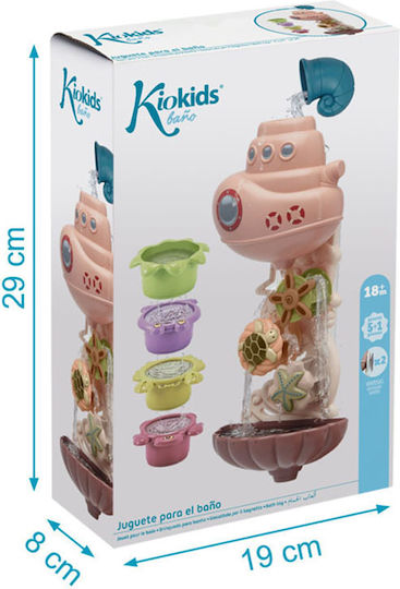 Kiokids Υποβρύχιο Παιχνίδι Μπάνιου για 18+ Μηνών