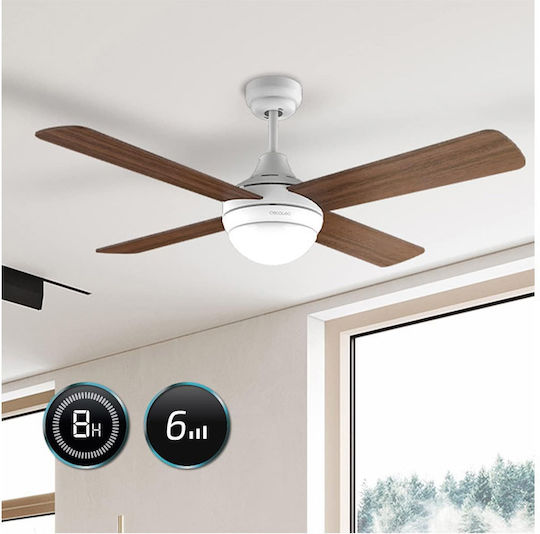 Cecotec Energy Silence Aero 4250 106cm με Φως Καφέ / Λευκός